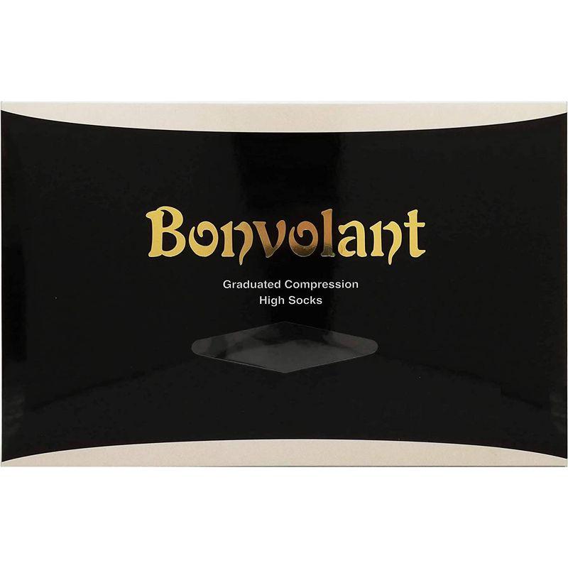 オンライン限定商品】 ボンボラン段階圧縮ハイソックス M, キャメル lz