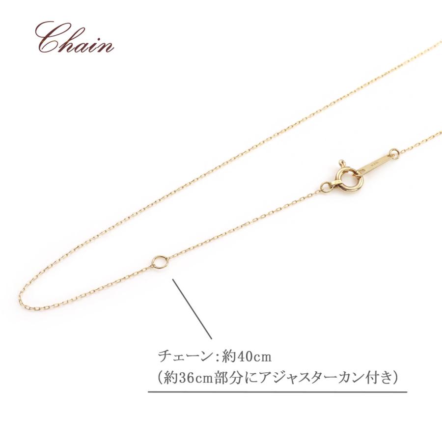 8月誕生石 ネックレス ペリドット ホワイトトパーズ K10 イエロー