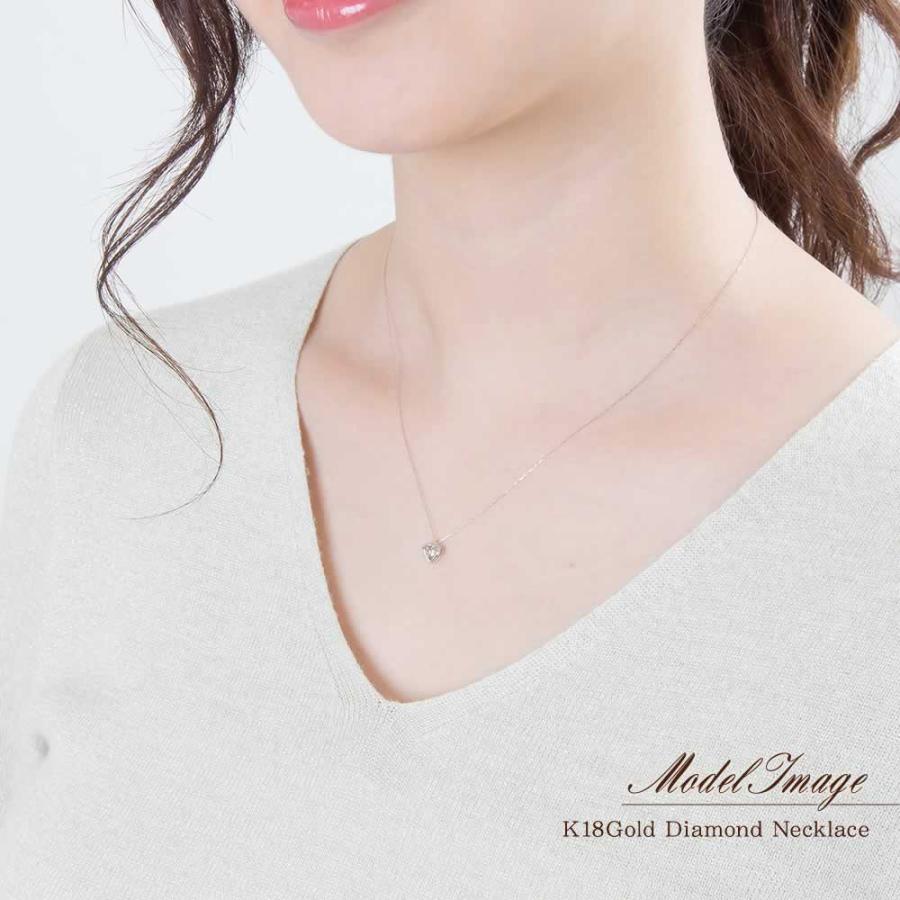 ス*ー様 K18 ダイヤモンドスクエアネックレス ダンシングトップ0.08 値下 18金ネックレス レディース 18k ダイヤモンド ダンシングストーン