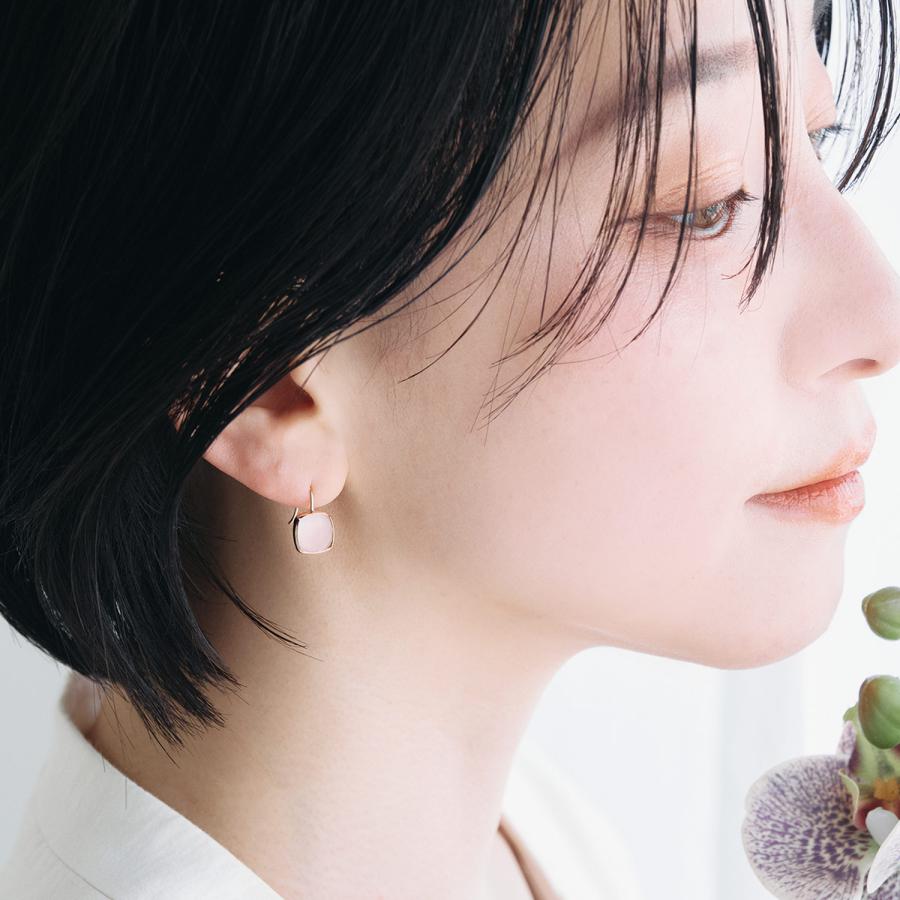 アクセサリー ダブレットクォーツ ピアス