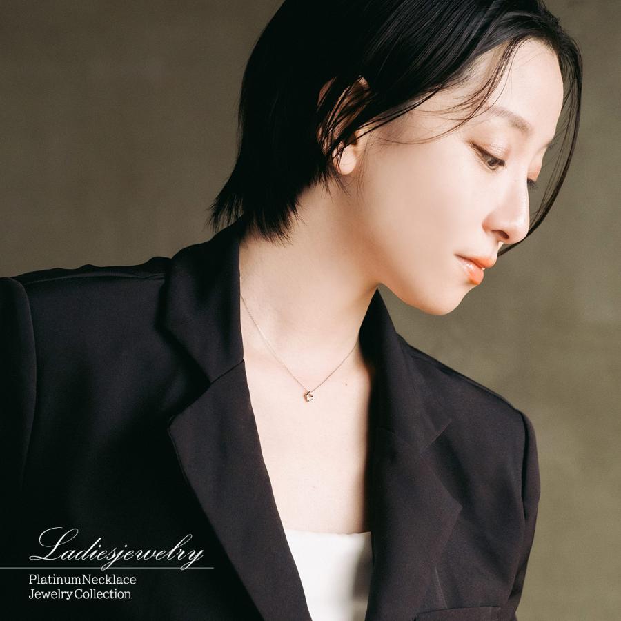 プラチナ ネックレス レディース ダイヤモンド プレゼント