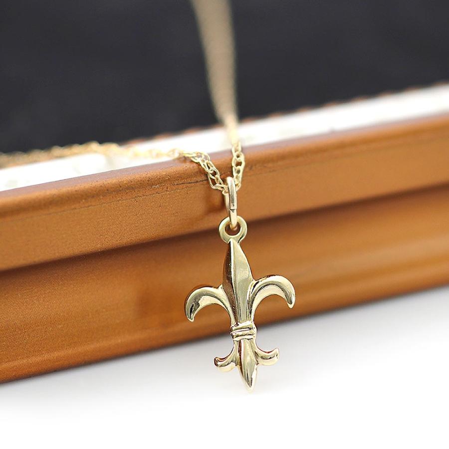 百合の紋章 ネックレス アクセサリー ゴールド かっこいい 百合 紋章