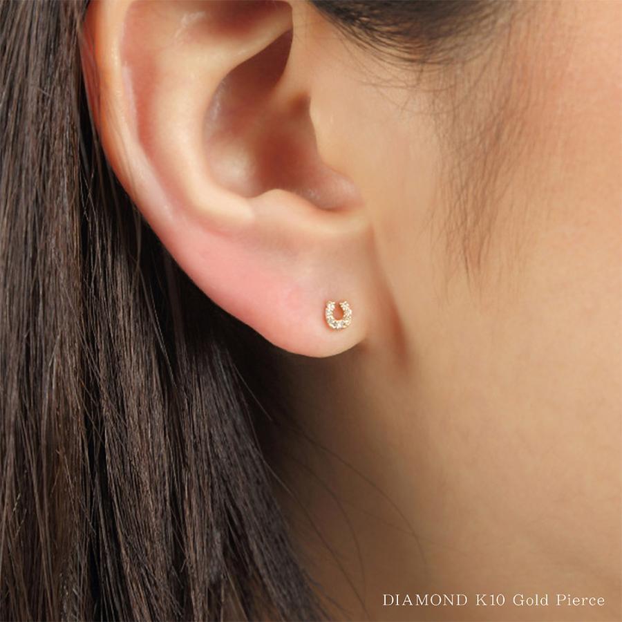 馬蹄 ピアス ダイヤモンド ホースシュー 小ぶり 馬蹄のピアス 馬蹄 ピアス ダイヤモンド ホースシュー 小ぶり 馬蹄のピアス