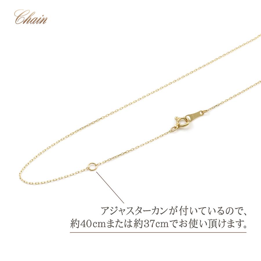 シトリン ネックレス 18K イエローゴールド ダイヤモンド レディース