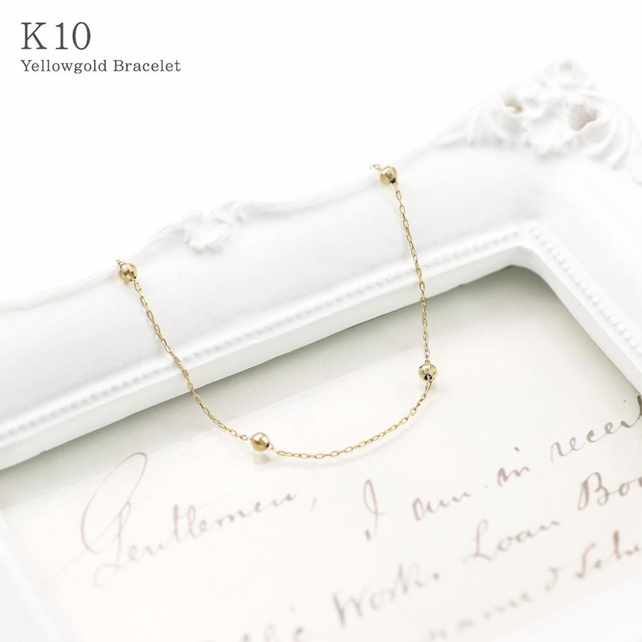 10金 ブレスレット bracelet イエローゴールド 10K GOLD ブレスレット ゴールド 10金 K10 ダイヤモンド クロス 十字架