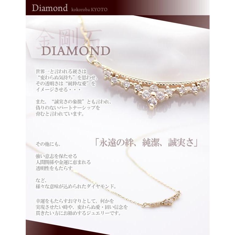 ダイヤモンド ネックレス ブランド 心葉 フラワー レディース ジュエリー 可愛い ゴールド ダイヤ プレゼント 誕生日 彼女 女性 妻 家内 母の日 ギフト おしゃれ Kks 0338 アクセサリーショップバルザス 通販 Yahoo ショッピング