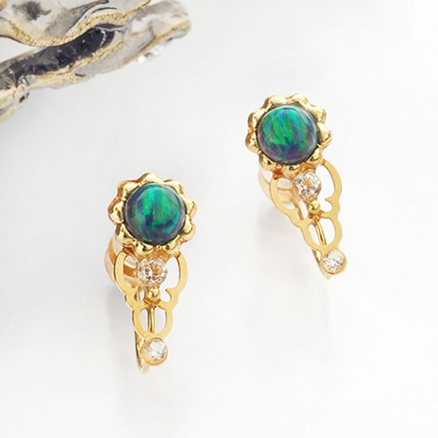 ぴあり 正規特約店 イヤリング 痛くなりにくい 京都 ピアリ アクセサリー おしゃれ 小ぶり 緑 天然石 リュイ グリーンオパール 母の日 22 ギフト Kp アクセサリーショップバルザス レディース 通販 Yahoo ショッピング