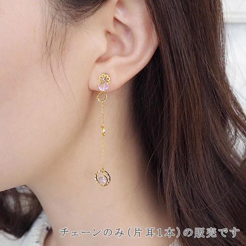 リピーターさん　おまけ確認用　ピアス、イヤリング、ネックレス等 フリル ネックレスピアス・イヤリング/ ロングタイプ | C.A.D.