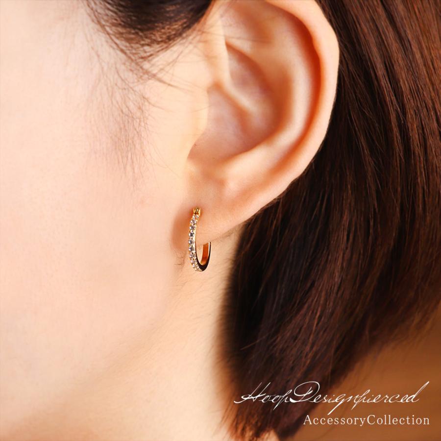 フープピアス 小さい シンプル 細い 華奢 18金ポスト レディース アクセサリー ピアス ゴールド シルバー 小振り プレゼント 女性 ホワイトデー おしゃれ Sk 1003 アクセサリーショップバルザス 通販 Yahoo ショッピング