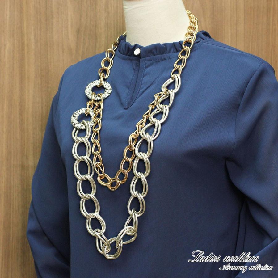 大振りネックレス ロング 目立つ 個性的 アクセサリー レディース 大ぶり 大きめ 個性派 大きい 長い 長め 大振り ネックレス 豪華 リング 母の日 ギフト Sy 1611 アクセサリーショップバルザス 通販 Yahoo ショッピング