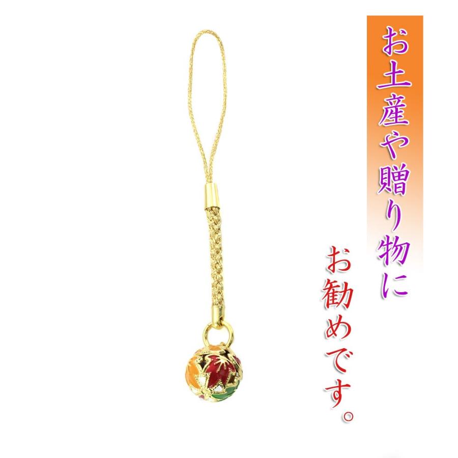 もみじ 根付け ストラップ 紅葉 鈴 可愛い モミジ スマホ 財布 携帯