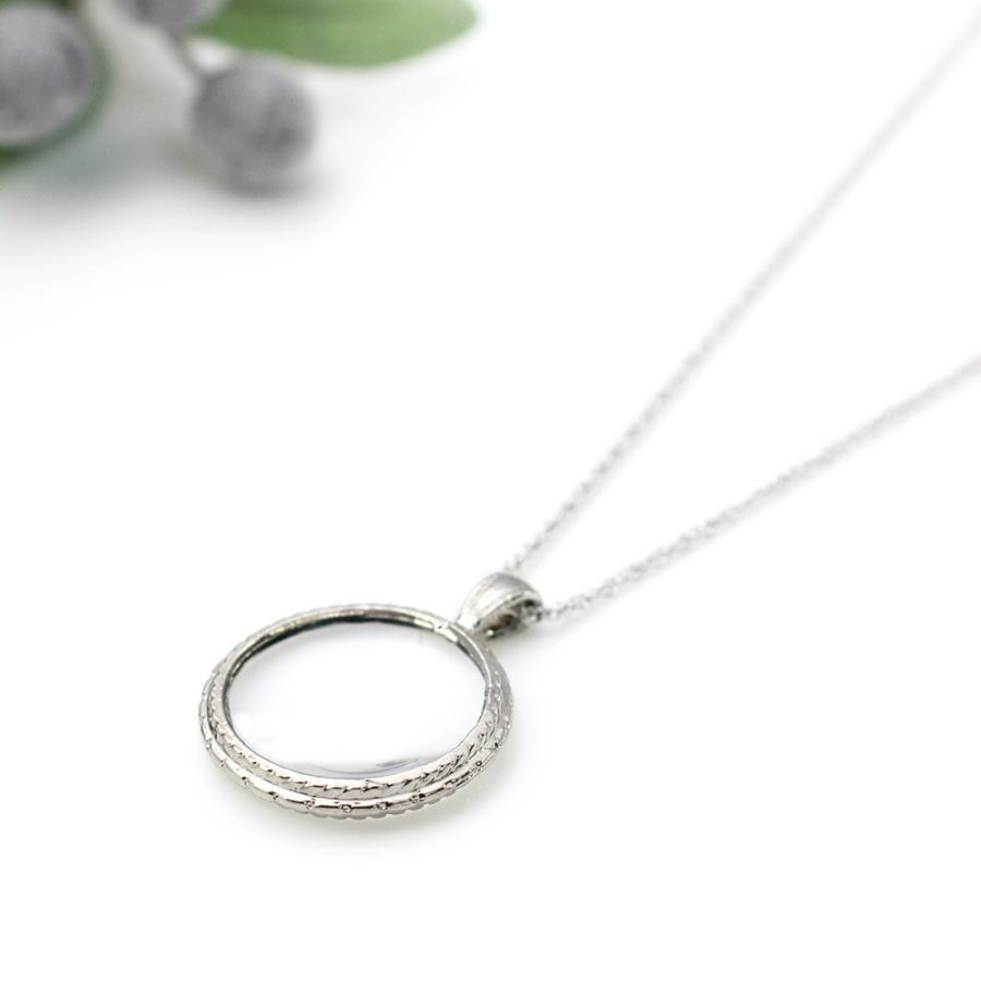 ルーペ ペンダント レディース ネックレス ロング アクセサリー