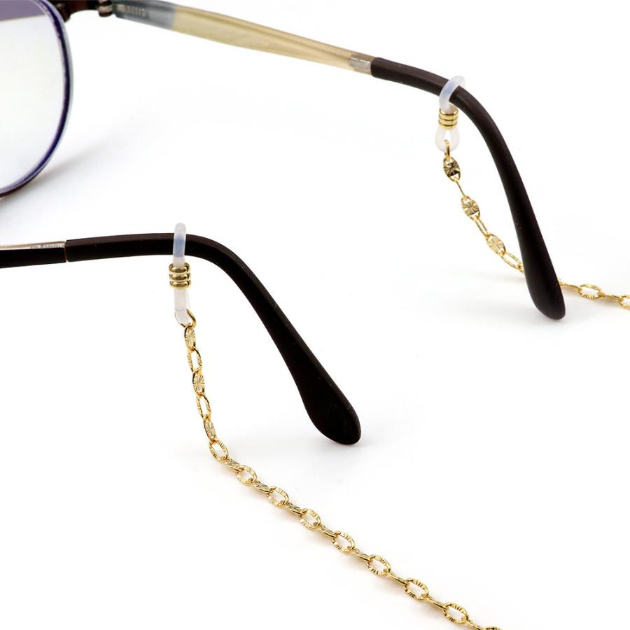 メガネチェーン おしゃれ レディース ゴールド シンプル 眼鏡チェーン