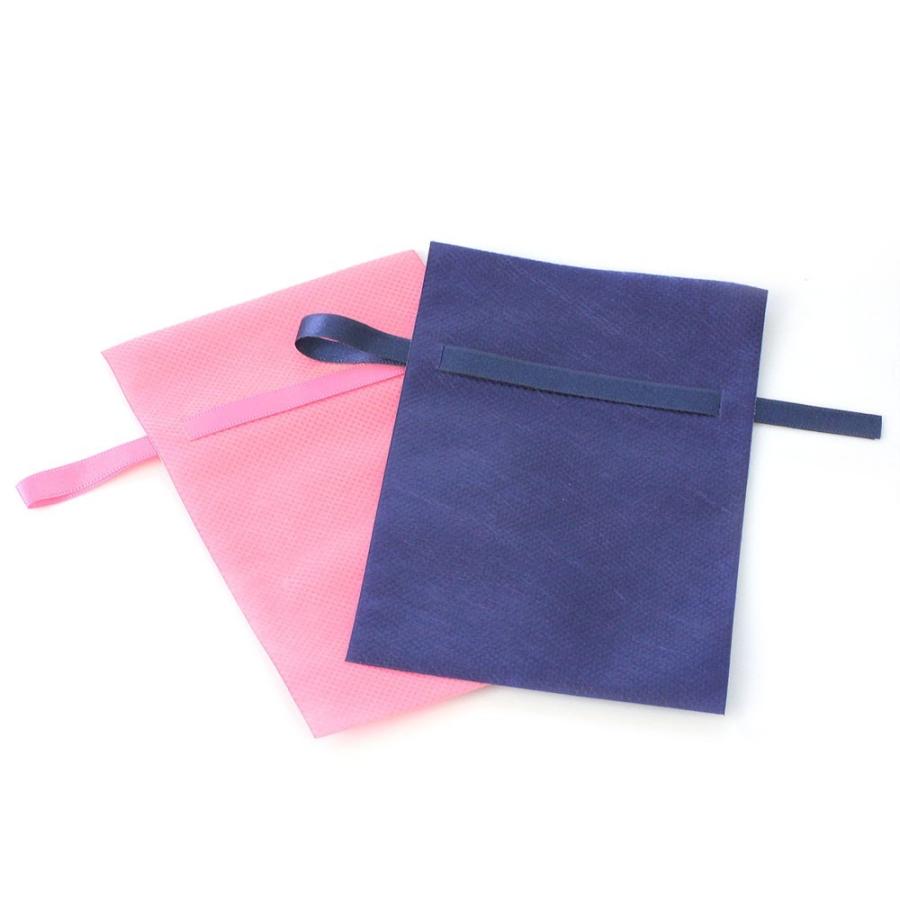 Mサイズ/5枚セット ラッピング 袋 巾着 ギフトラッピング 無地