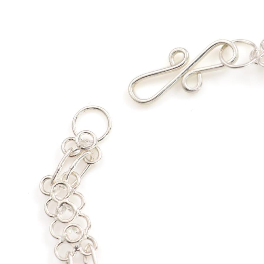 シルバーブレスレット レディース フラワー おしゃれ シンプル