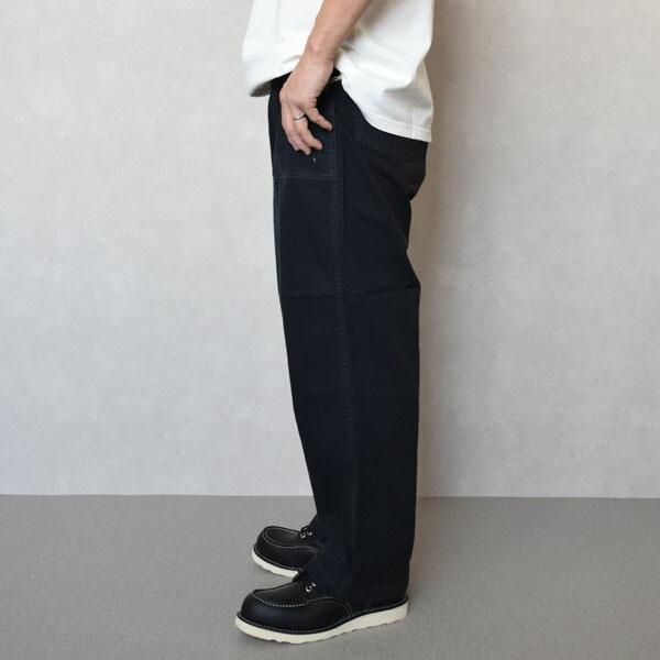 メンズ Orslow オアスロウ SUMMER FATIGUE PANTS BLACK サマー