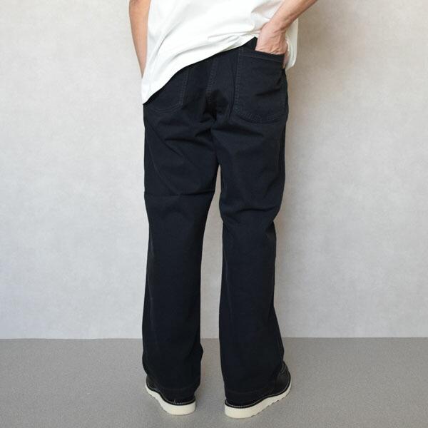 メンズ Orslow オアスロウ SUMMER FATIGUE PANTS BLACK サマー