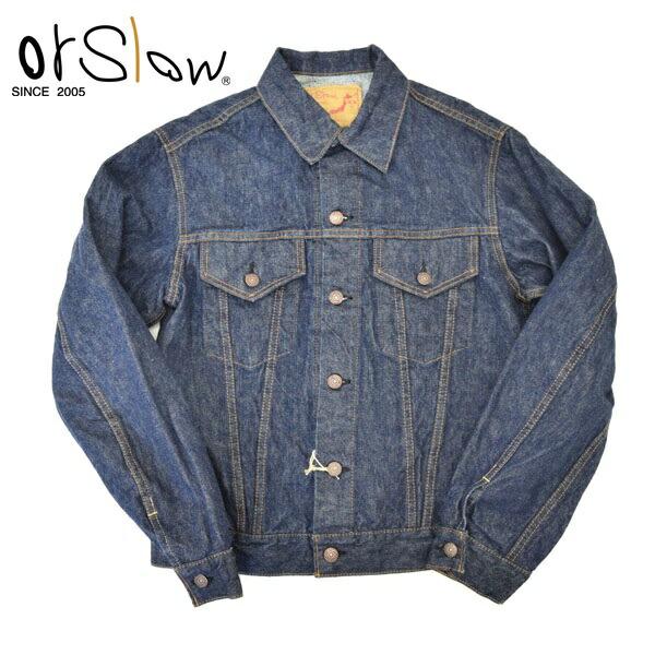 メンズ Orslow オアスロウ Unisex'S-60's DENIM JACKET OW TYPE3