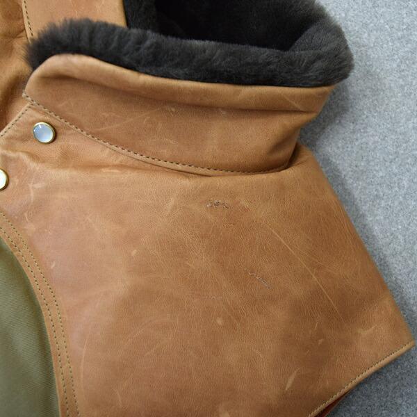 ウエアハウス ROCKY MOUNTAIN x WAREHOUSE ホースレザーヨークウエストポイントクリスティーダウンベスト WEST POINT CHRISTY DOWN VEST Lot.2238 290-252-54の画像