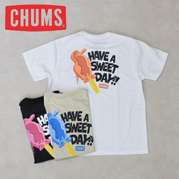 CHUMS Have A Sweet Day!! ドライTシャツ 10