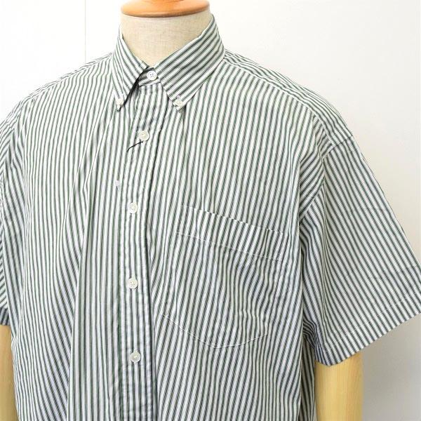 海外規格 メンズ　Gymphlex　ジムフレックス 半袖シャツ　ストライプ　オーバーサイズシャツ　GY-B0157MUL