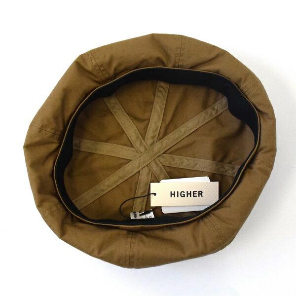 帽子 　メンズ　レディース　ユニセックス　HIGHER ハイヤー CORDURA BROKENTWILL WIDE BERET コーデュラブロークンツイルワイドベレー ベレー帽 HT23032｜bas-2nd｜03