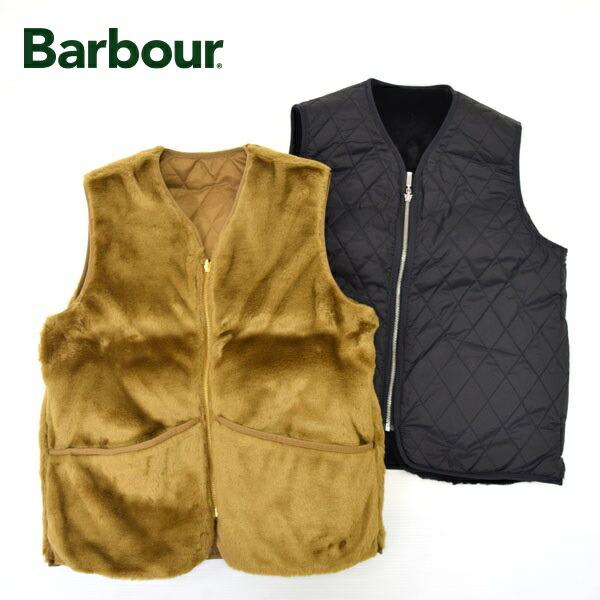 【新品未使用タグ付き】バブアーリバーシブルキルティングファーベスト レディース Barbour バーブァー バブアー Quilting Fur Reversible
