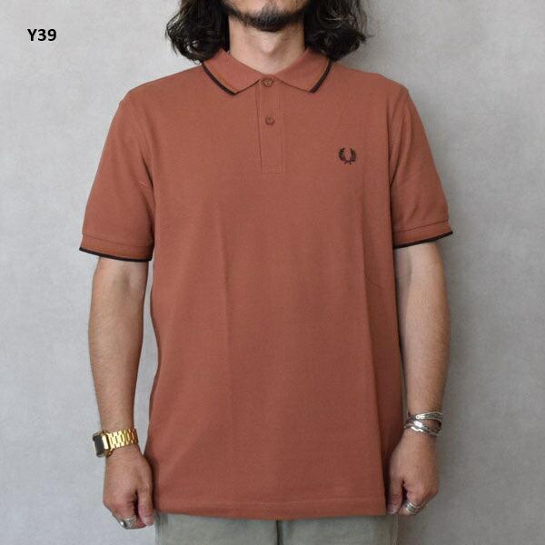美品　フレッドペリー　 ポロシャツ　半袖　鹿の子　 M3600 ピンク メンズ レディース Fred Perry フレッドペリー The Fred Perry
