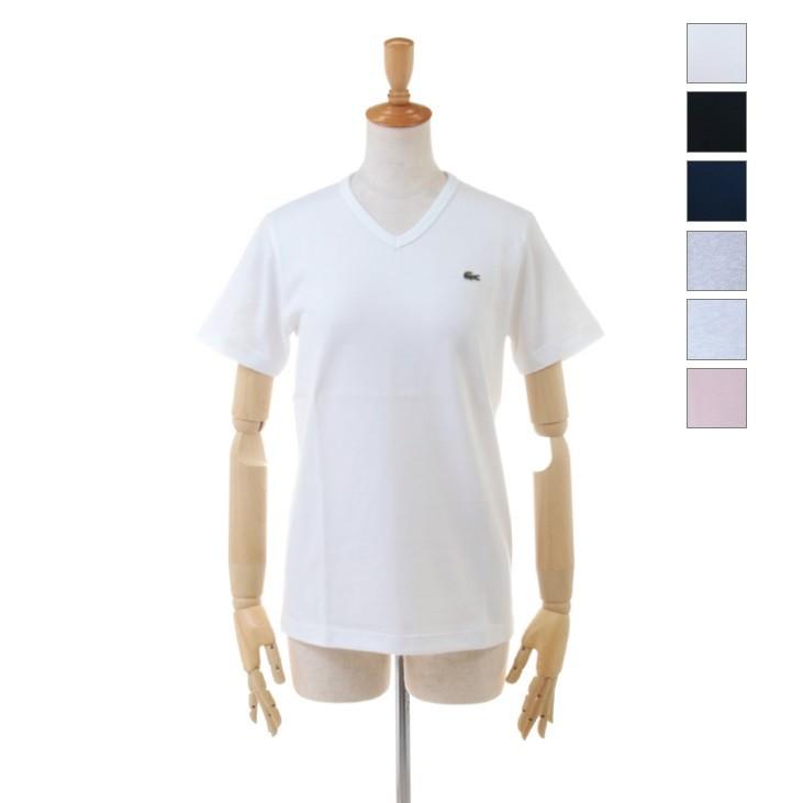 Lacoste ラコステ レディース対応 メンズ 半袖 ベーシックvネックtシャツ Th632em 日本正規代理店商品 19sslt 502 68 Lth632em Bas Clothing 通販 Yahoo ショッピング