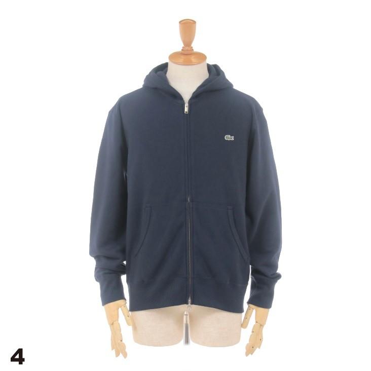 LACOSTE ラコステ メンズ 無撚糸 プレミアム スウェットパーカー