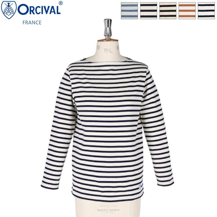 Orcival オーチバル オーシバル レディース ボーダー 長袖 ボートネック コットンロードフレンチバスクシャツ B211 18sslt 261 Ovb211 Bas Clothing 通販 Yahoo ショッピング