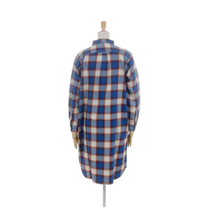 40 Off Chums チャムス レディース ロング丈 ネルチェックシャツワンピース ネルワンピース Nel One Piece Ch18 1155 fwlt 502 76 Ch Bas Clothing 通販 Yahoo ショッピング