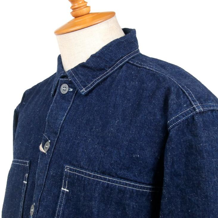 Orslow オアスロウ メンズ ワンウォッシュ 90zデニム プルオーバーシャツジャケット U S Army Pullover Shirt Jacket 03 8041 ssmt 0 33 Bas Clothing 通販 Yahoo ショッピング