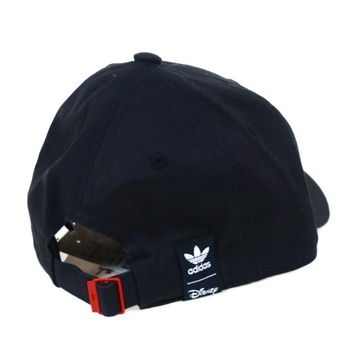 Adidas ディズニー ミッキー 帽子 キッズ ブラック