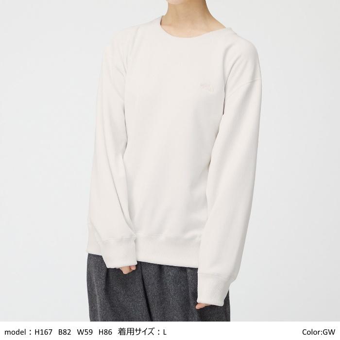 20%OFF THE NORTH FACE ザ・ノースフェイス レディース ヘザースウェットクルー Heather Sweat Crew　NTW62231｜bas-clothing｜02