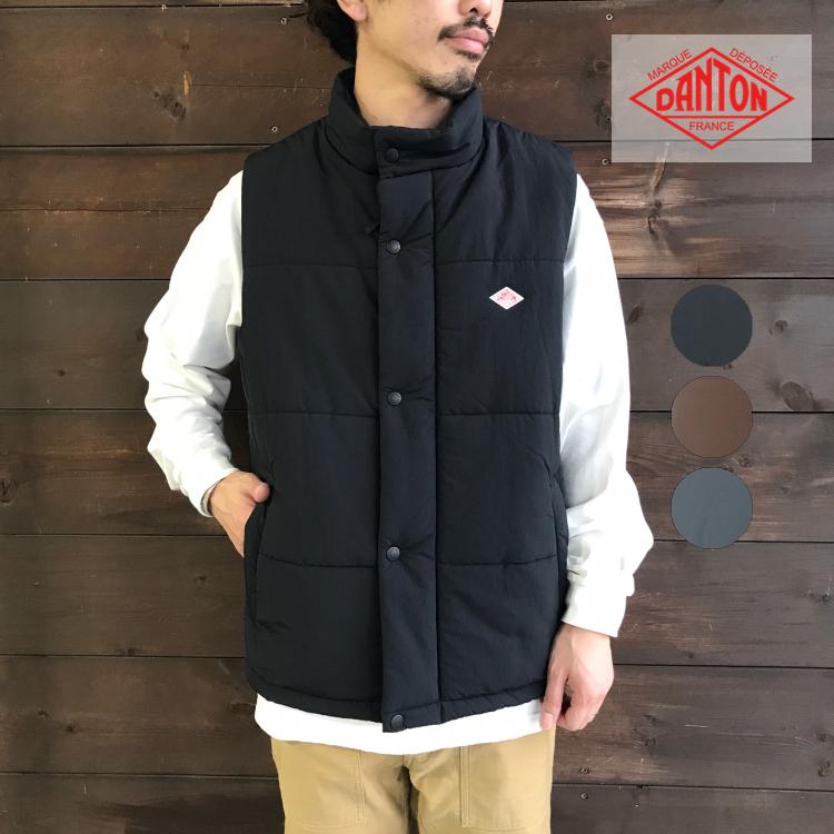 30 Off Danton ダントン メンズ インサレーション スタンドカラー ベスト Insulation Stand Collar Vest Dt A0044 Mtt 21fwmt 261 45 Dta0044mtt Bas Clothing 通販 Yahoo ショッピング