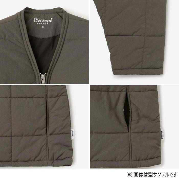 40%OFF ORCIVAL オーチバル オーシバル メンズ ナイロン インサレーション Ｖネックブルゾン INSULATION V NECK BLOUSON　OR-A0403 REN｜bas-clothing｜06