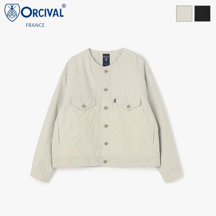 ORCIVAL オーチバル オーシバル レディース コマサーモ ノーカラー