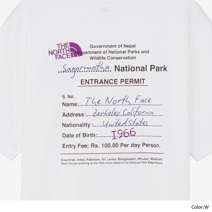 ザ・ノースフェイス THE NORTH FACE ユニセックス ショートスリーブエントランスパーミッションティー 半袖Tシャツ トップス　NT32439｜bas-clothing｜04