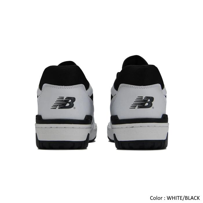 New balance ニューバランス ユニセックス バスケットボールシューズ ローカットスニーカー モノトーンカラー 靴 550 HA1 WHITE/BLACK　BB550HA1｜bas-clothing｜04