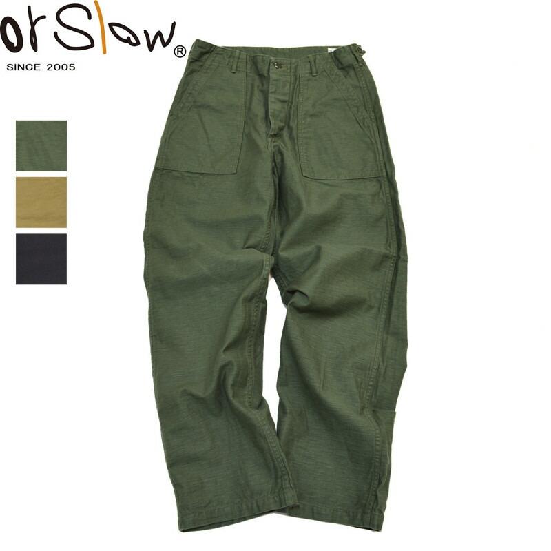 美品！オアスロウ US ARMY ファティーグパンツ　ベイカーパンツ orSlow/US ARMY ファティーグパンツ ベイカーパンツ 01-5032-16]orSlow