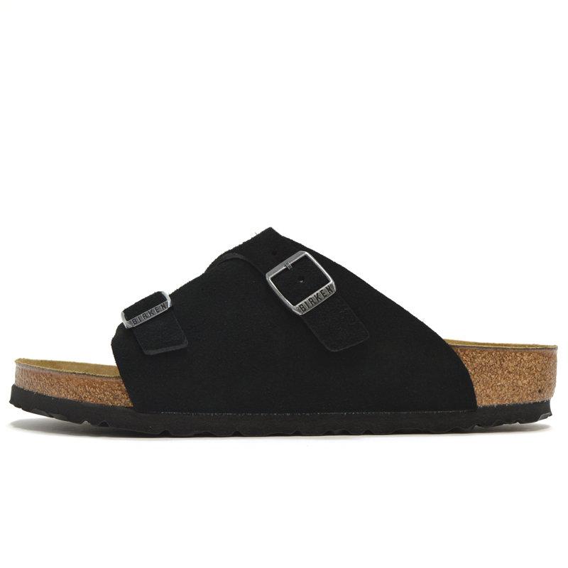ビルケンシュトゥック チューリッヒブラック スエード 期間限定ポイント】ビルケンシュトック BIRKENSTOCK/サンダル