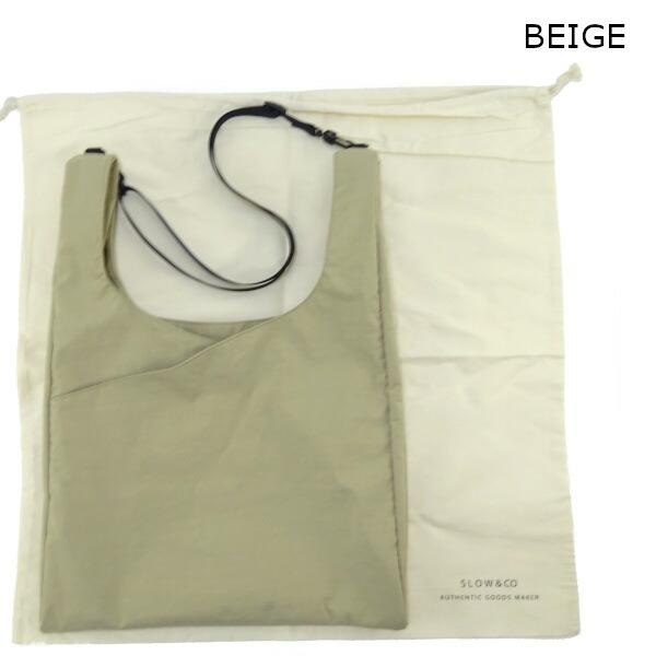 SLOW（スロウ） SLOW/トートバッグ/Span nylon 2way grocery shopper L 