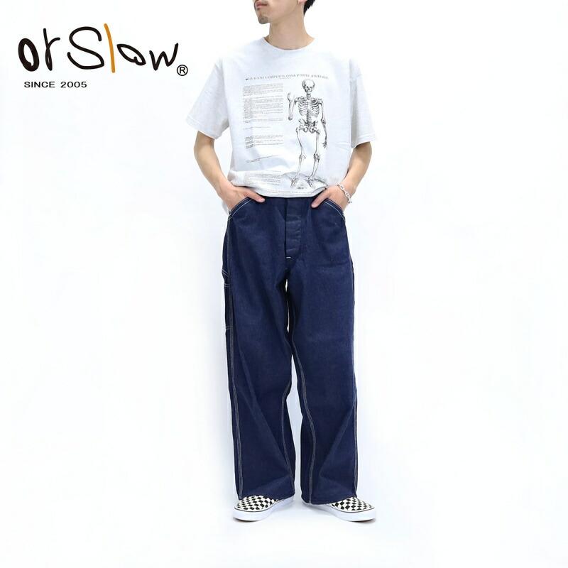 オアスロウ orSlow/デニム/ワイドフィット 30'S ペインターパンツ/01