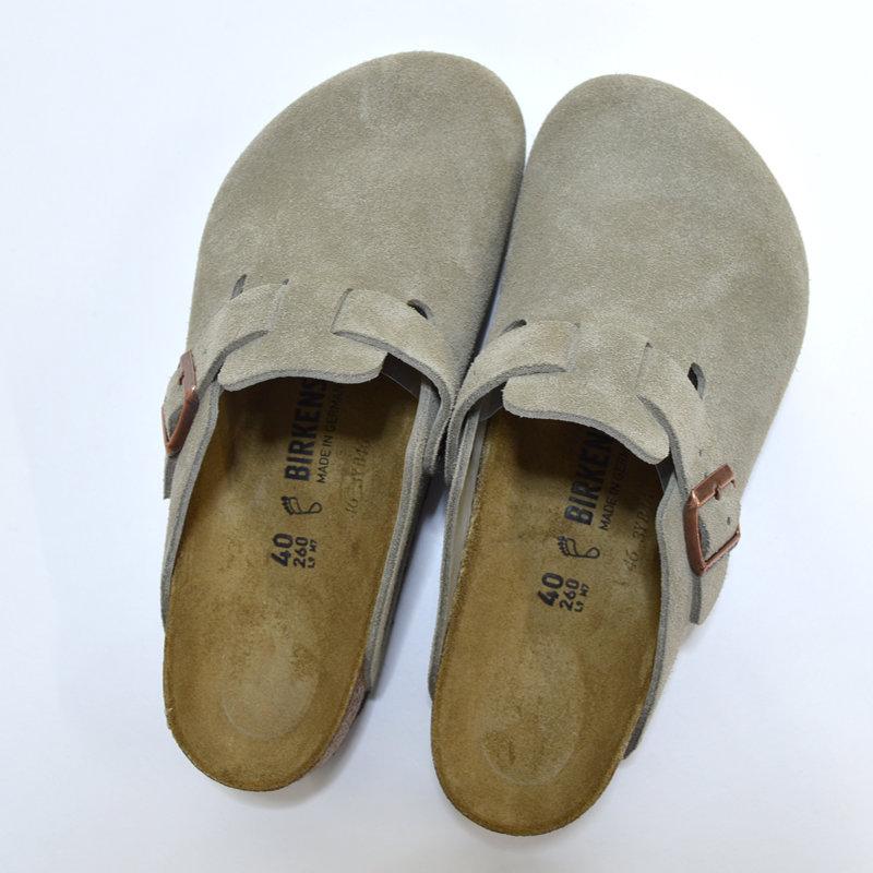 ビルケンシュトック BIRKENSTOCK/ボストン スエードレザー トープ サンダル BOSTON TAUPE/60461/メンズ【国内正規品】｜bas-ec｜04