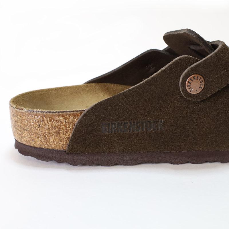 【美品】Birkenstock Boston スエードレザーサンダル35 ビルケンシュトック BIRKENSTOCK/サンダル/ボストン Boston