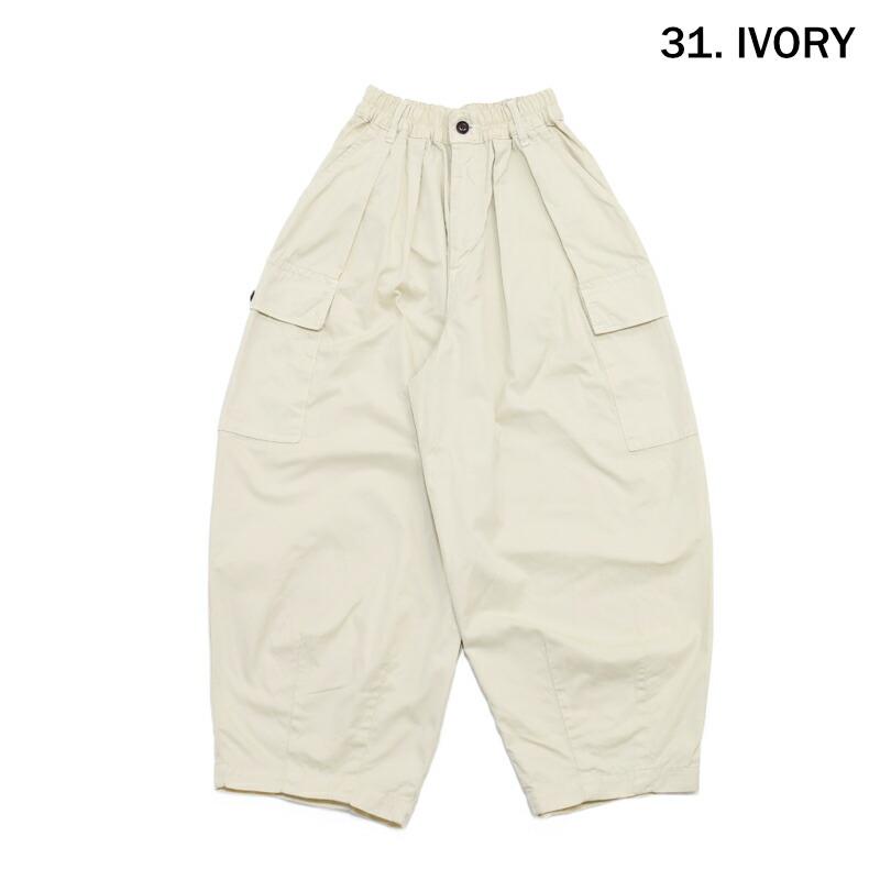 HARVESTY ハーベスティ　サーカスパンツ　カーゴパンツ　1 ベージュ 期間限定ポイント】ハーベスティ HARVESTY/ワイドパンツ/サーカス
