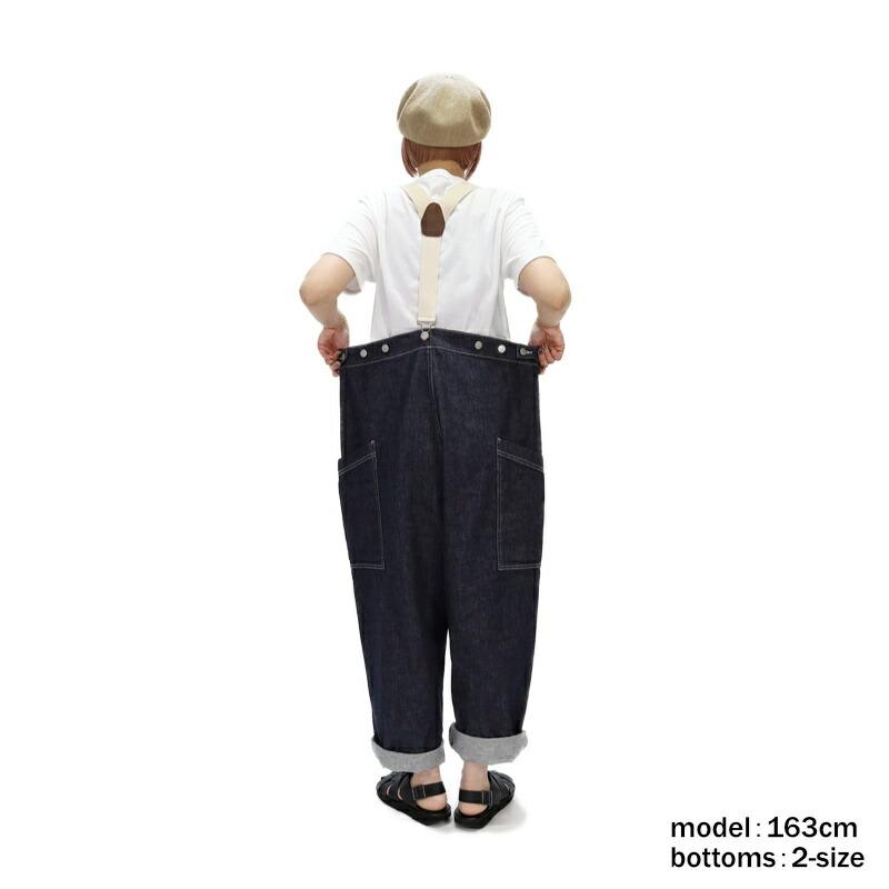 期間限定ポイント】ハーベスティ HARVESTY/パンツ/デニム サスペンダー