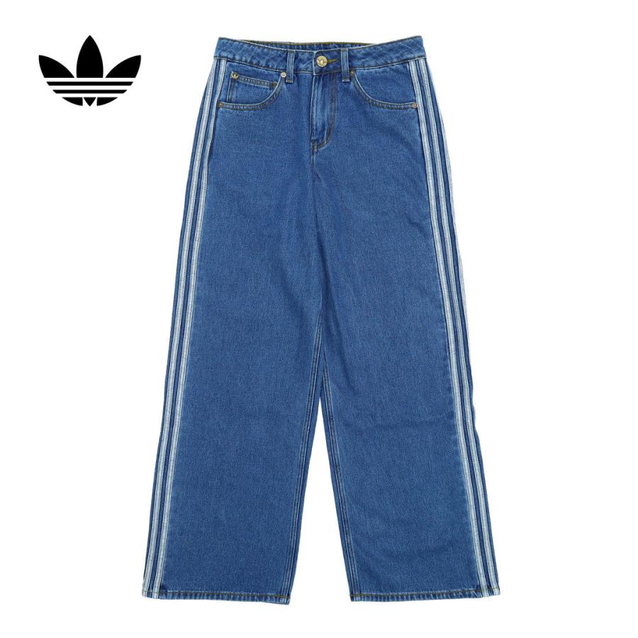 新品　adidas フェイクレザー ファイヤーバード トラックパンツ青2XL adidas（アディダス）の「フェイクレザー アディカラー スリー