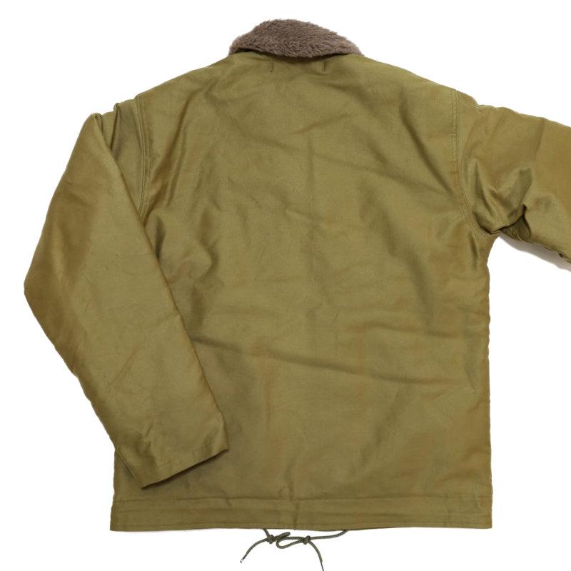 バズリクソンズ BUZZ RICKSONS/デッキジャケット/Type N-1 Khaki “NAVY DEPARTMENT DEMOTEX-ED” /BR15345/メンズ【正規取扱】の画像